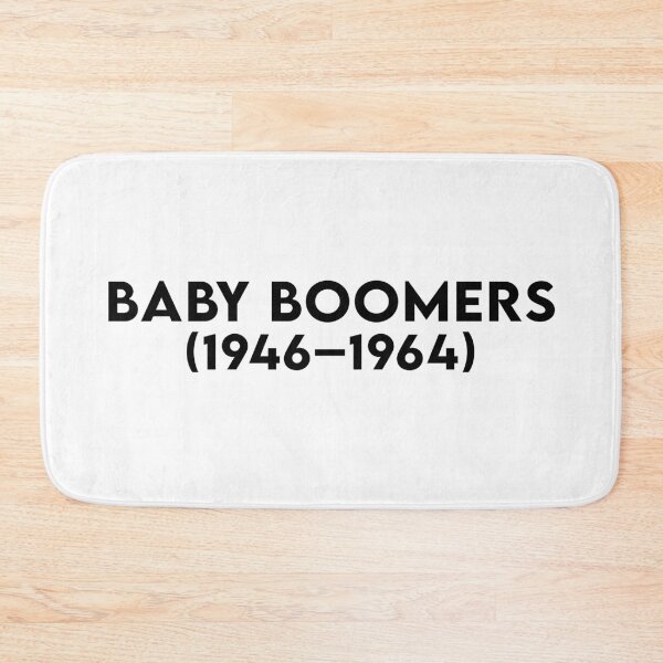 Item preview, Baby Boom Generation - Born 1946 - 1964 - Black txt X 300 designed and sold by Military Insignia Products.