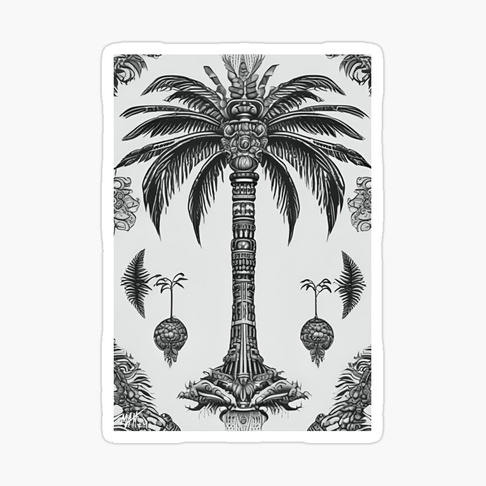 Palm Tree  Socks