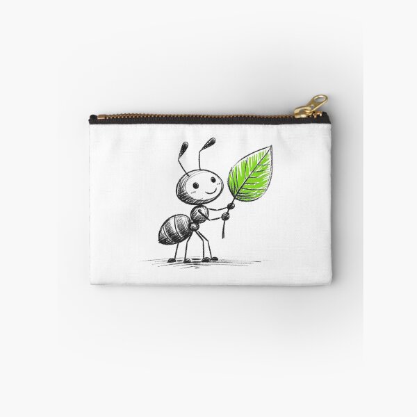 Item preview, Ant Holding Leaf designed and sold by Antdoodle.