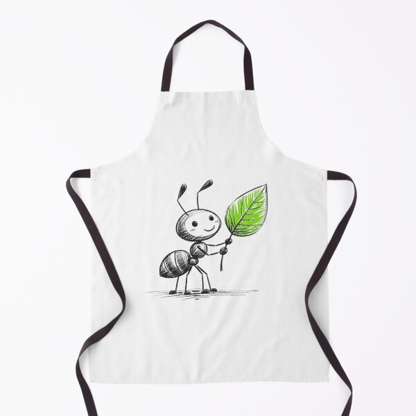 Item preview, Ant Holding Leaf designed and sold by Antdoodle.