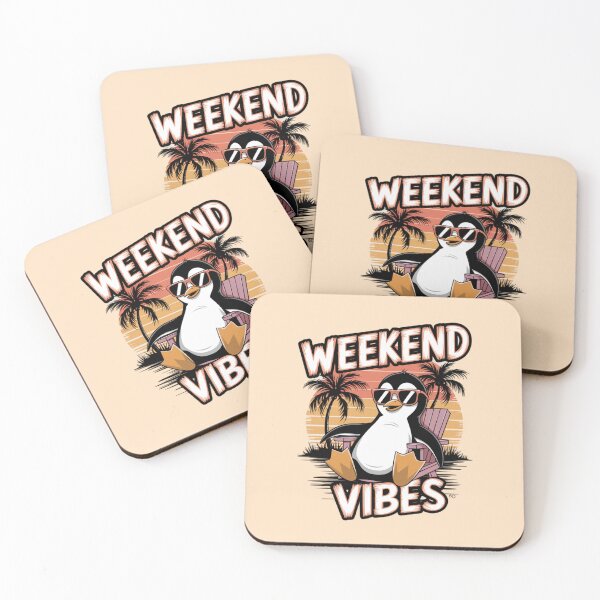 Item preview, Penguin - Weekend Vibes designed and sold by 123ks.