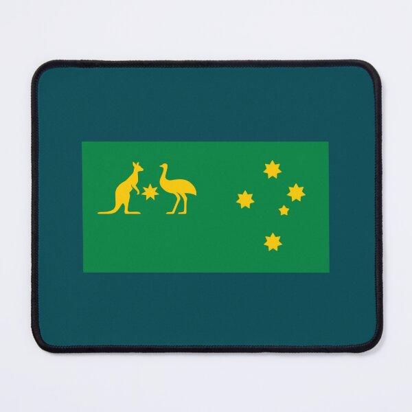 Item preview, Australia Sport Team Crest 2024 edition with Southern Cross  designed and sold by Kangaroo Sun.