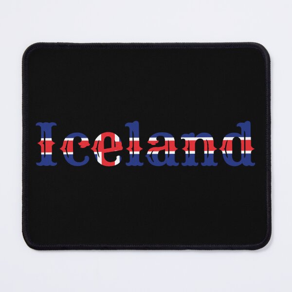 Item preview, Iceland Flag Text designed and sold by Raikkupro.