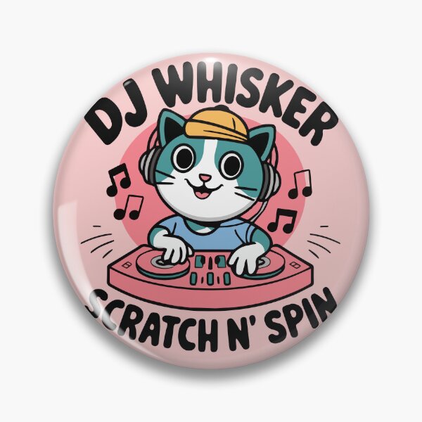 Item preview, Cute Cat DJ Remix designed and sold by WhimsyVox.