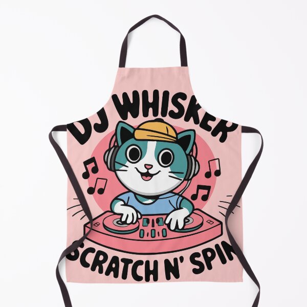 Item preview, Cute Cat DJ Remix designed and sold by WhimsyVox.
