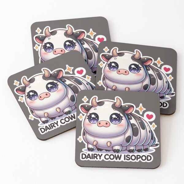 Item preview, Dairy Cow Isopod Hybrid designed and sold by NutSkyArt.
