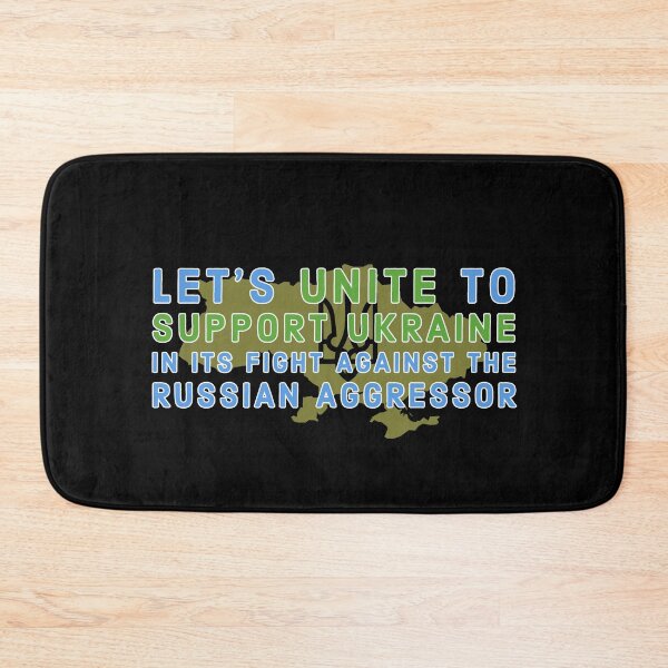 Item preview, Let's Unite to Support Ukraine in its Fight Against the russian Aggressor designed and sold by cabana.space.