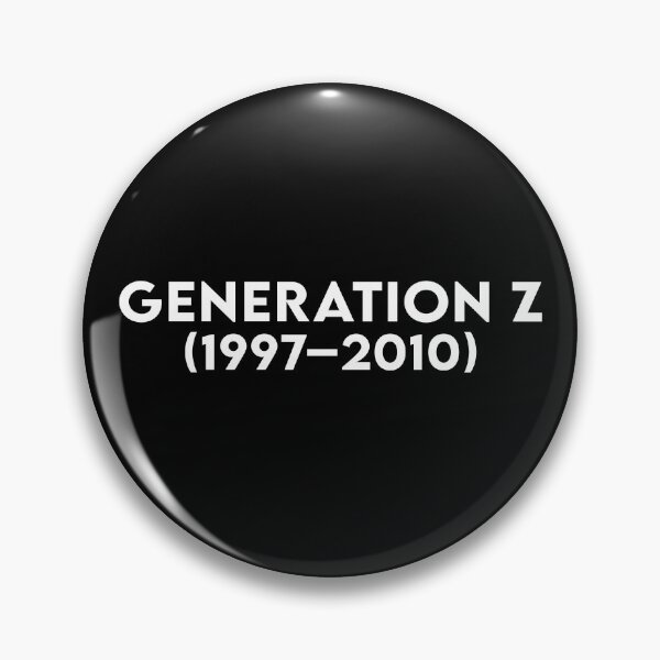 Item preview, Generation Z or iGen - Born 1997- 2010 - White txt X 300 designed and sold by Military Insignia Products.