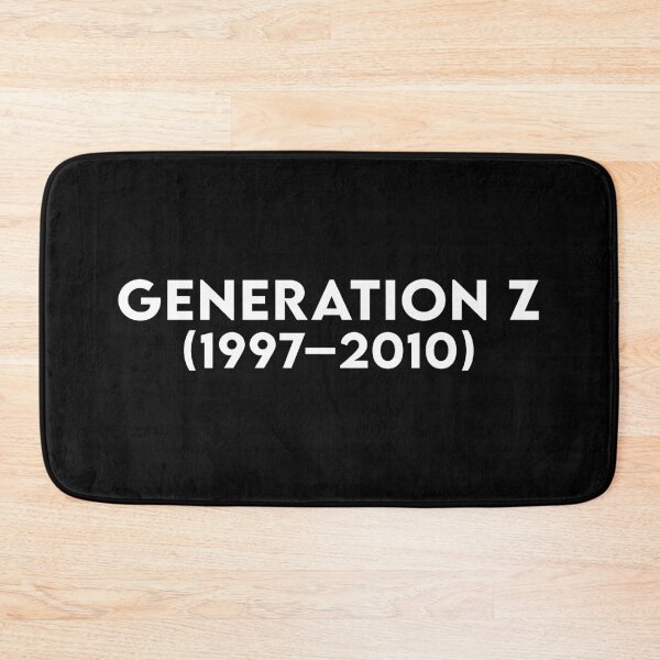 Item preview, Generation Z or iGen -  Born 1997- 2010 - White txt X 300 designed and sold by Military Insignia Products.