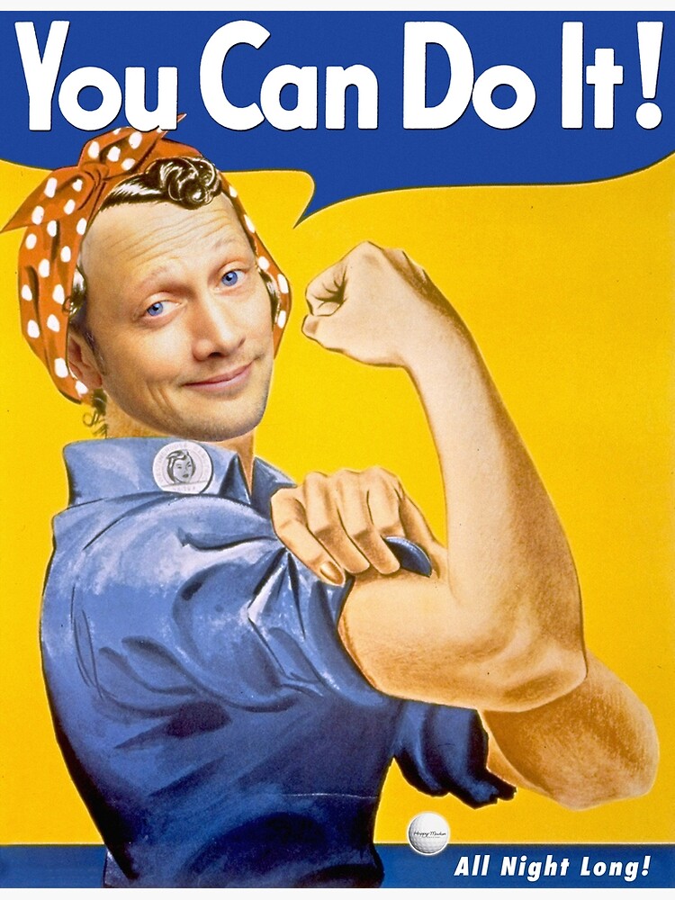 "You Can Do It! Rosie the Riveter / Waterboy" Poster by ionasvz Redbubble