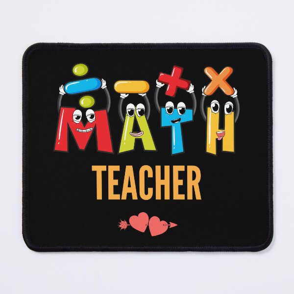 Item preview, Math Teacher  designed and sold by catchyology.