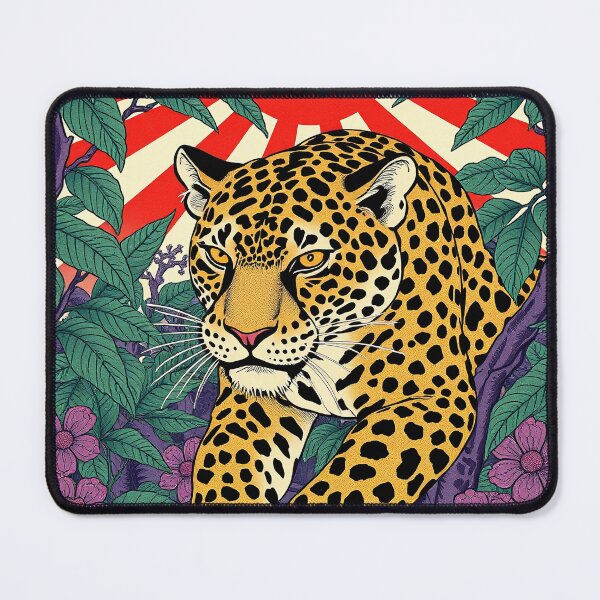 Item preview, Ukiyo-e Jaguar designed and sold by MartialArtisan.
