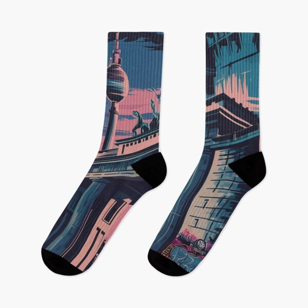 Item preview, Berlin Vintage Travel Poster designed and sold by TravelerRat.