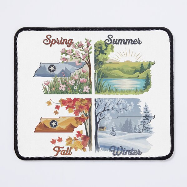 Item preview, Tennessee in the four seasons designed and sold by Globalcitytees.