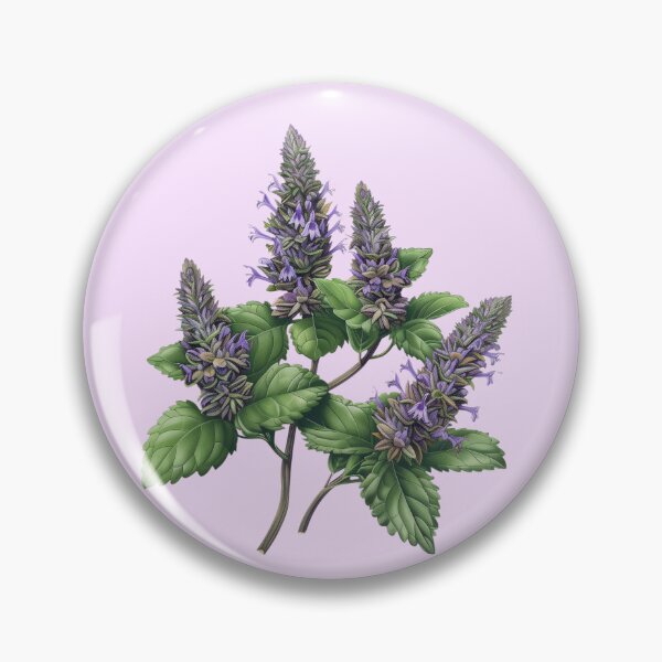 Item preview, Aromatic Purple Floral Herb designed and sold by Artcurrents.
