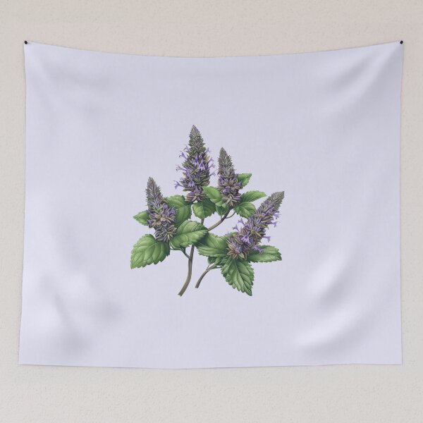 Item preview, Aromatic Purple Floral Herb designed and sold by Artcurrents.