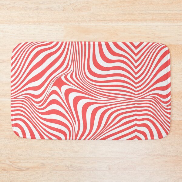 Item preview, Crazy Red & White Lines designed and sold by amineandmore.