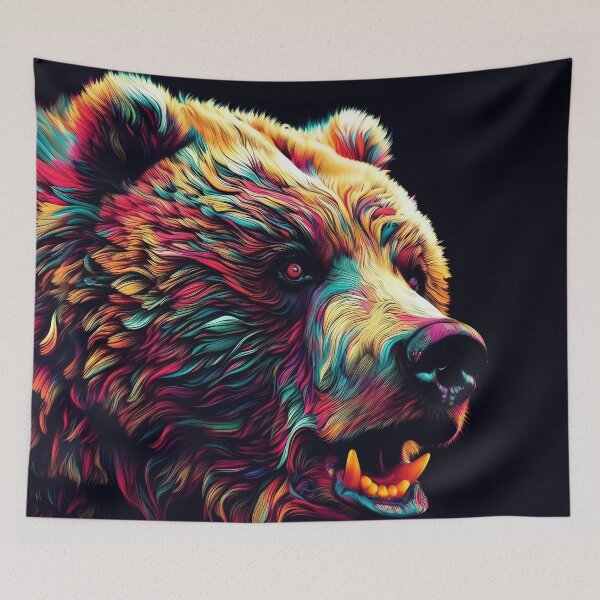 Artikelvorschau, Grizzly-Kunst Nr. 21 | Grizzly-Liebhaber entworfen und verkauft von ksgraphics222.