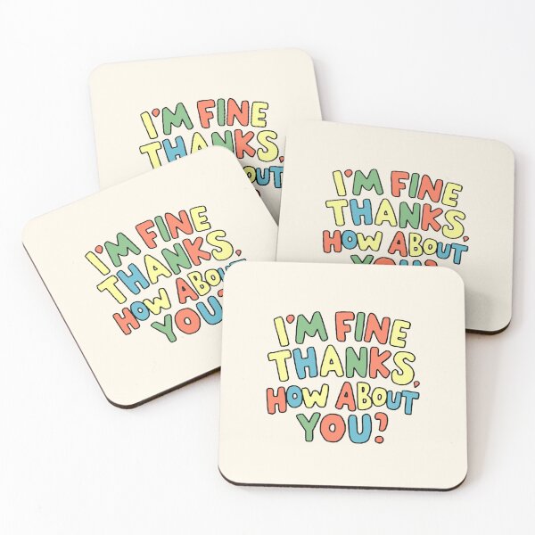 Item preview, I'm Fine Thanks Tee designed and sold by MolonasDesigns.