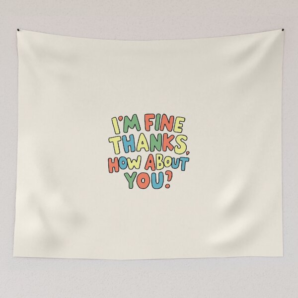 Item preview, I'm Fine Thanks Tee designed and sold by MolonasDesigns.
