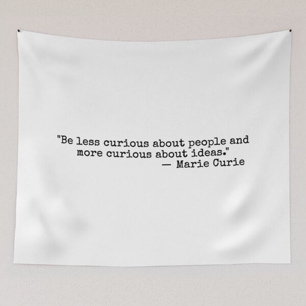 Item preview, Marie Curie - Be Curious designed and sold by eddsi.