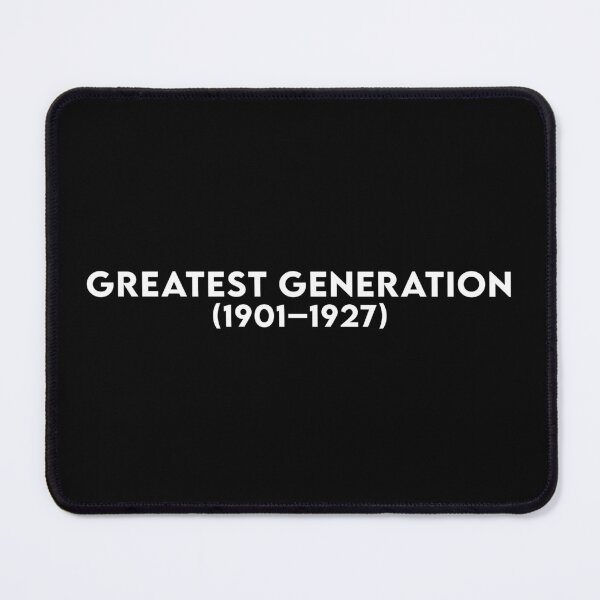 Item preview, The Greatest Generation (GI Generation) - Born 1901-1927 - White txt X 300 designed and sold by Military Insignia Products.