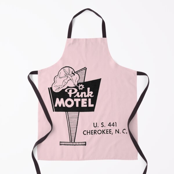 Item preview, Vintage Pink Motel, magic fairy - Cherokee, North Carolina designed and sold by retropetrol.