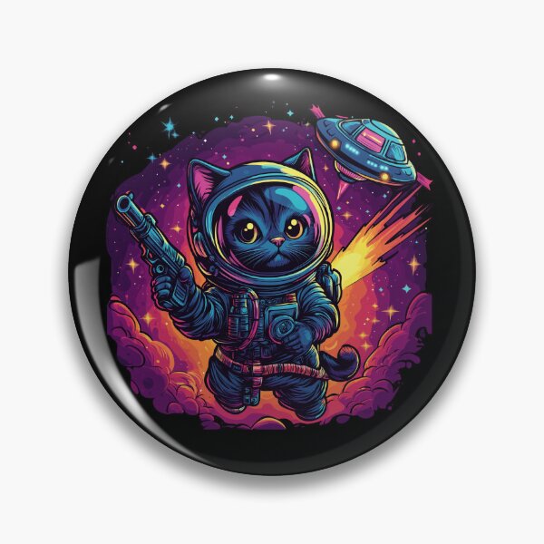 Item preview, Cute cat in space – galaxy sweet design for cats astrology and space lovers designed and sold by WorldByEsi.