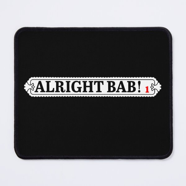 Item preview, Retro Alright Bab Birmingham Street Sign Art designed and sold by retrobrum.