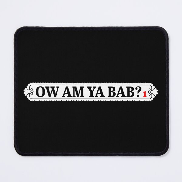 Item preview, Retro Brummie Phrase Ow Am Ya Bab Design designed and sold by retrobrum.