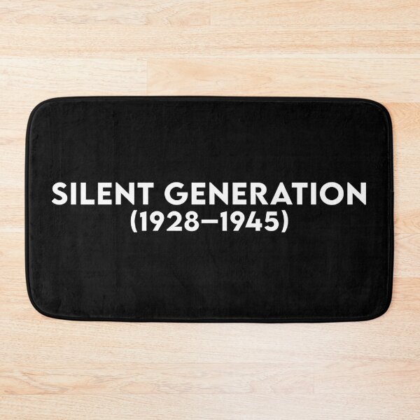 Item preview, The Silent Generation - Born 1928–1945 - White txt X 300 designed and sold by Military Insignia Products.
