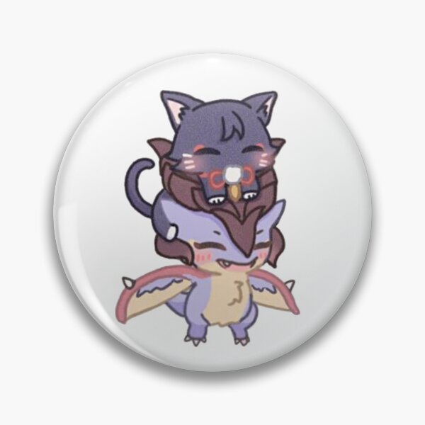 Item preview, Scara and Durin | Sticker, Pin & Phone Case designed and sold by InkyMushCreates.