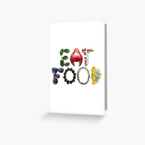 Item preview, Eat Food  designed and sold by EveryDayDabble.