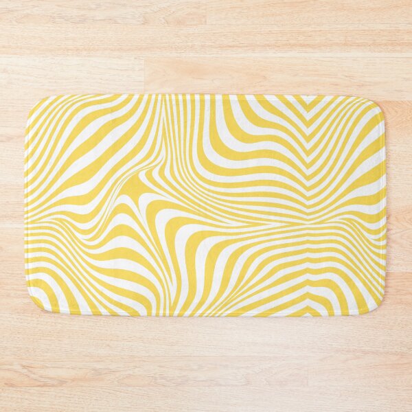 Item preview, Yellow & White Abstract Lines  designed and sold by amineandmore.