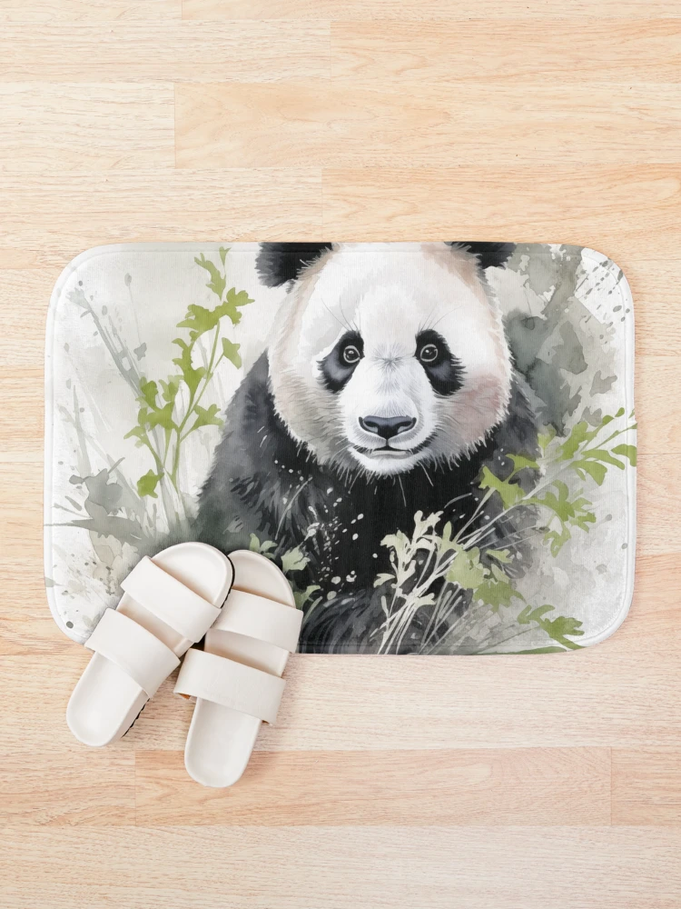 Thumbnail 1 of 6, Bath Mat, Panda designed and sold by Rtymer.
