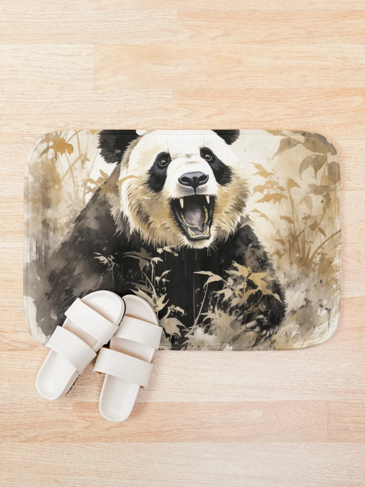 Thumbnail 1 of 6, Bath Mat, Panda designed and sold by Rtymer.