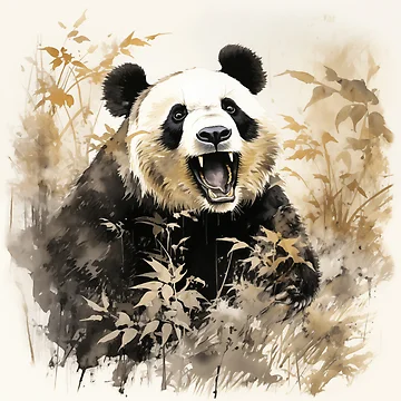 Artwork thumbnail, Panda by Rtymer