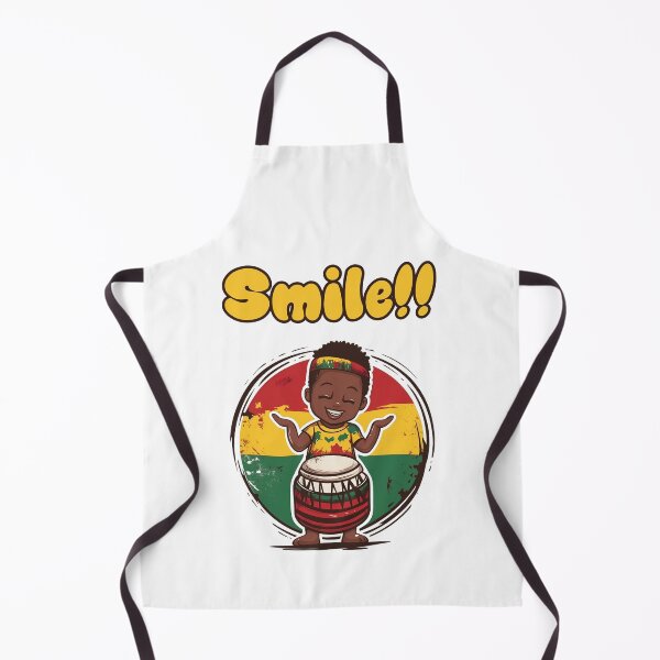 Item preview, Smile!! A cheerful boy playing drum - for music lovers, enthusiasts of playing instruments, people who want to share joy designed and sold by WorldByEsi.