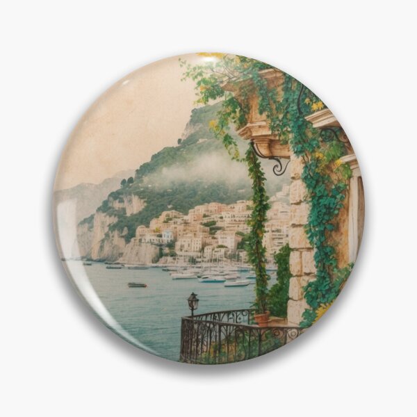 Item preview, Vintage Capri Art: Italian Beauty designed and sold by Ceemko's Vintage Corner.