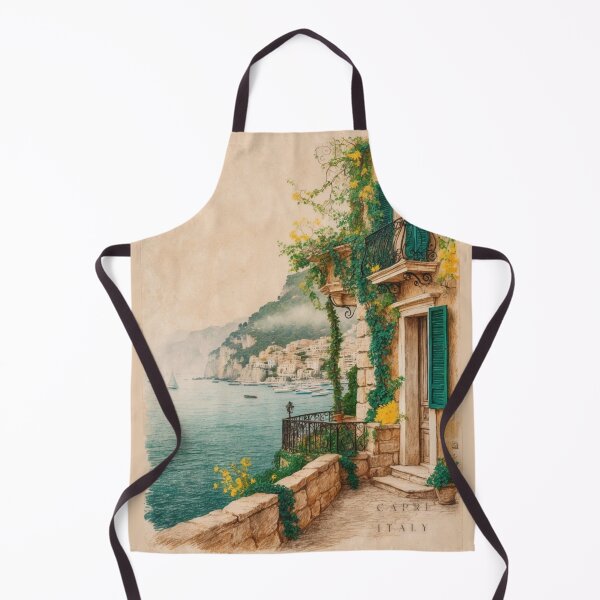 Item preview, Vintage Capri Art: Italian Beauty designed and sold by Ceemko's Vintage Corner.