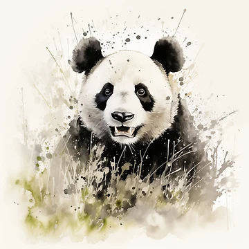 Artwork thumbnail, Panda by Rtymer