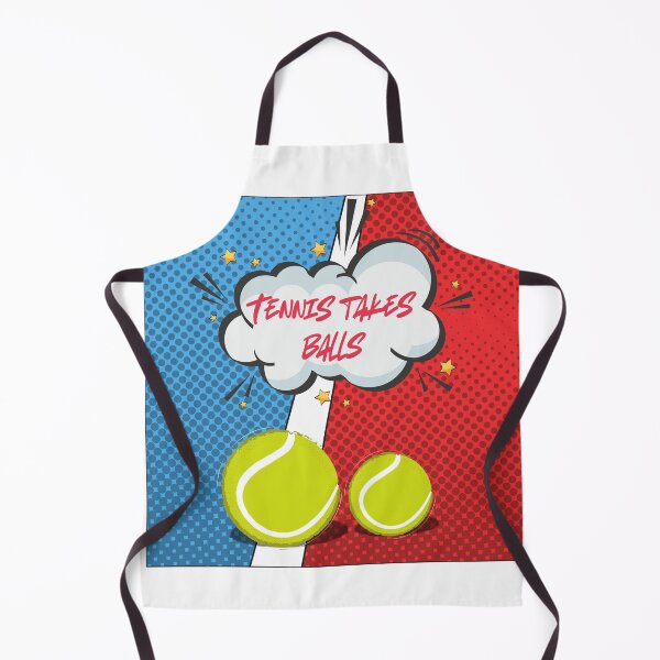 Item preview, Tennis Takes Balls: Pop Art Style designed and sold by Tee Nook.