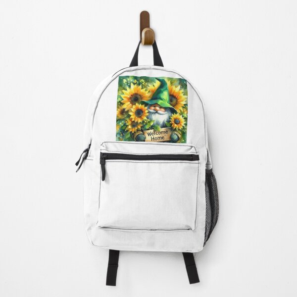 Item preview, Gnome and Sunflowers,Welcome Home designed and sold by deniz kaya.