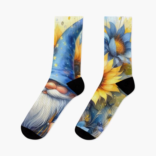 Item preview, Gnome and Sunflowers designed and sold by deniz kaya.