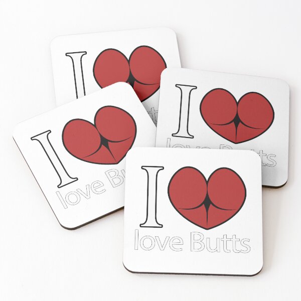 Item preview, I love butts design designed and sold by ErMa-Designs.
