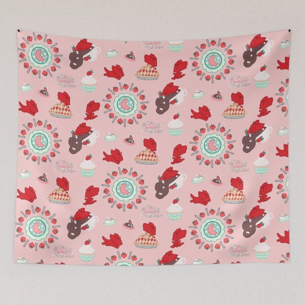 Item preview, Bon Appétit - Strawberry Treats Dandelion Daemons  designed and sold by Sarah Reed.