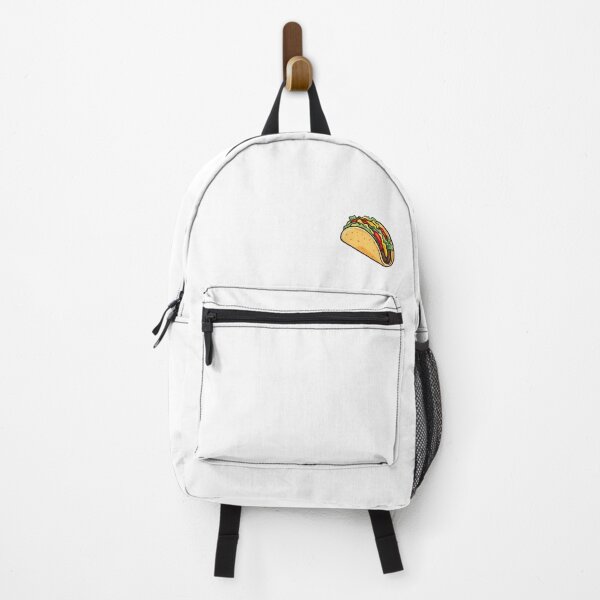 Item preview, Delicious Taco with Golden Shell - Simple Mexican Cuisine Illustration designed and sold by CrownedCanvas.