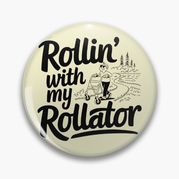 Item preview, Rollin' With My Rollator designed and sold by Situstshirts.