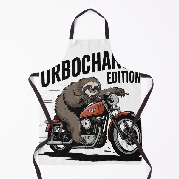 Item preview, Biker Sloth Riding Haley Turbocharged Edition designed and sold by WhimsyVox.