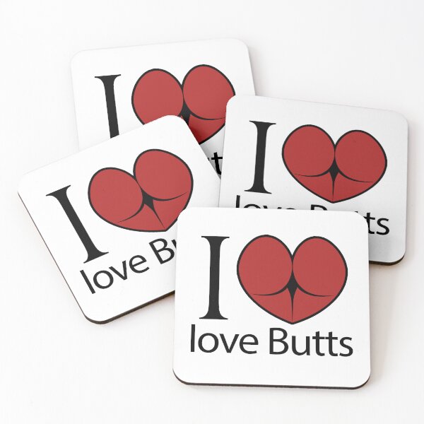 Item preview, I love butts design designed and sold by ErMa-Designs.